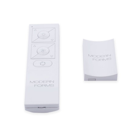 Modern Forms 6-Speed Ceiling Fan Wireless RF Remote Control with Wall Cradle in White for Modern Forms Smart Fans F-RC